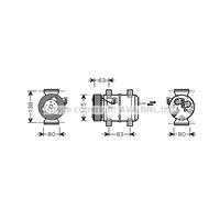 Volvo Compressor, airconditioning