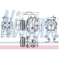 honda Compressor, airconditioning