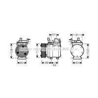 hyundai Compressor, airconditioning