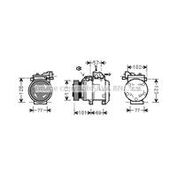 hyundai Compressor, airconditioning