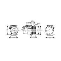 ford Compressor, airconditioning