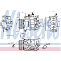 audi Compressor, airconditioning 89052