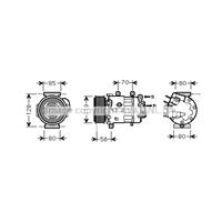 peugeot Compressor, airconditioning
