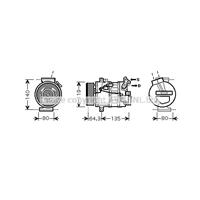 renault Compressor, airconditioning
