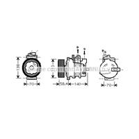 Audi Compressor, airconditioning