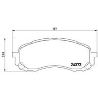 subaru Remblokken set P78015