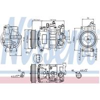 audi Compressor, airconditioning 89415