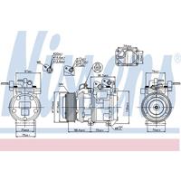 kia Compressor, airconditioning
