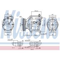 toyota Compressor, airconditioning 890047