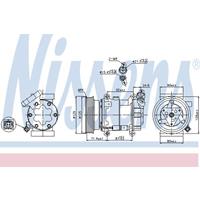 renault Compressor, airconditioning