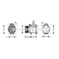 land Compressor, airconditioning
