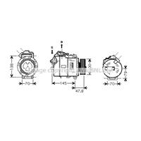 bmw Compressor, airconditioning
