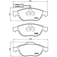 alfaromeo Remblokken set P23114