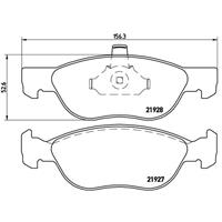 fiat Remblokken set P23081