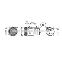 seat Compressor, airconditioning