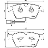 Bentley Remblokken set P05003