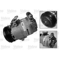 Compressor, airconditioning RUIL DEEL Valeo, Spanning (Volt)12V, u.a. für Opel, Vauxhall