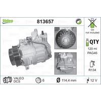 Compressor, airconditioning RUIL DEEL Valeo, Spanning (Volt)12V, u.a. für Mercedes-Benz