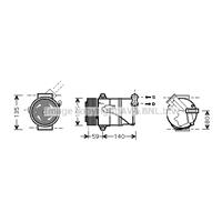 opel Compressor, airconditioning