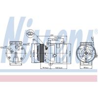 renault Compressor, airconditioning