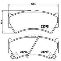 suzuki Remblokken set P79013