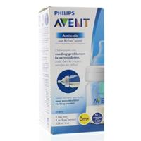 Philips Avent Weithals Flasche mit AirFree Ventil SCF810/14, 125 ml, 1er Pack farblos