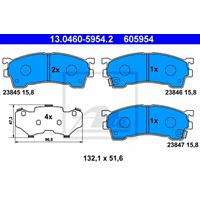 Remblokkenset, schijfrem ATE, u.a. für Mazda, Ford Usa