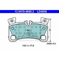 Audi Low dust Keramische remblokken