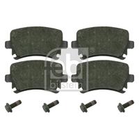 febibilstein Remblokkenset, schijfrem FEBI BILSTEIN, Inbouwplaats: Achteras: , u.a. für Audi, Seat, VW, Skoda