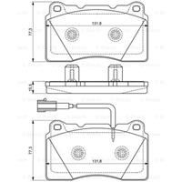 alfaromeo Remblokken set BP1460
