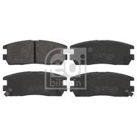 febibilstein Remblokkenset, schijfrem FEBI BILSTEIN, Inbouwplaats: Achteras: , u.a. für Isuzu, Opel, Vauxhall