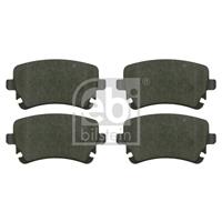 febibilstein Remblokkenset, schijfrem FEBI BILSTEIN, Inbouwplaats: Achteras: , u.a. für VW, Audi, Bentley