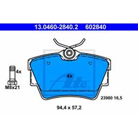 Remblokkenset, schijfrem ATE, u.a. für Nissan, Fiat, Renault, Opel, Vauxhall
