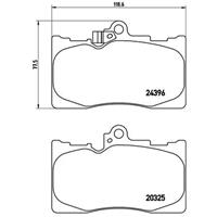 BREMBO Remblokken LEXUS P 83 072 0446503410,0446522340,0446530400 Remblokkenset,Remblokkenset, schijfrem 0446530450,0446530470,0446530490,0446530500