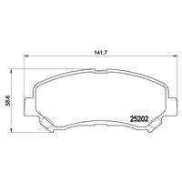 Remblokkenset, schijfrem BREMBO, u.a. für Nissan, Suzuki