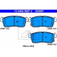 Remblokkenset, schijfrem ATE, u.a. für Daihatsu, Suzuki, Subaru, Nissan