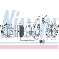 citroen Compressor, airconditioning
