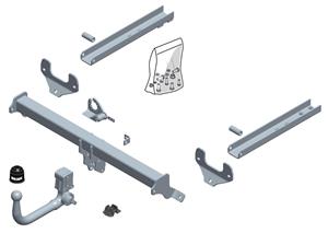Diagonaal Afneembare Trekhaak Brink Ref. 584300