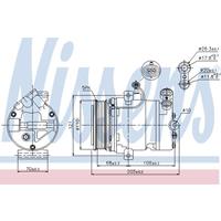 opel Compressor, airconditioning