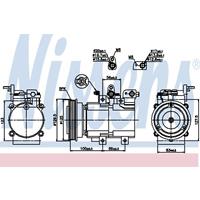 hyundai Compressor, airconditioning