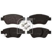 febibilstein Remblokkenset, schijfrem FEBI BILSTEIN, Inbouwplaats: Vooras, u.a. für Fiat, Opel, Vauxhall