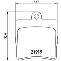 mercedes-benz Remblokken set