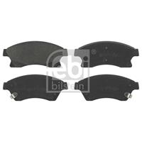 febibilstein Remblokkenset, schijfrem FEBI BILSTEIN, Inbouwplaats: Vooras, u.a. für Chevrolet, Opel, Vauxhall