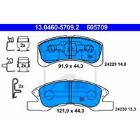 daihatsu Remblokken set 13046057092