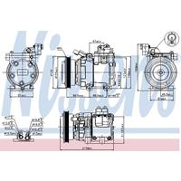 hyundai Compressor, airconditioning