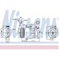 bmw Compressor, airconditioning 89307
