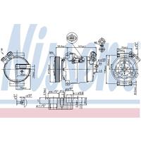 saab Compressor, airconditioning