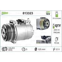 Compressor, airconditioning NEW ORIGINAL PART Valeo, Spanning (Volt)12V, u.a. für Ford, Volvo