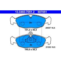 Remblokkenset, schijfrem ATE, u.a. für Opel, Daewoo, Vauxhall, Chevrolet