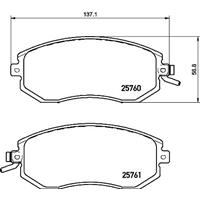 Remblokkenset, schijfrem BREMBO, u.a. für Subaru, Toyota